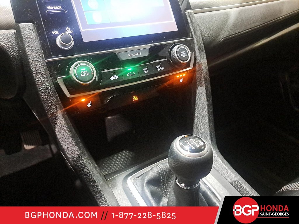 Honda Civic Sedan LX 6 VITESSES 2019 à Saint-Georges, Québec - 15 - w1024h768px