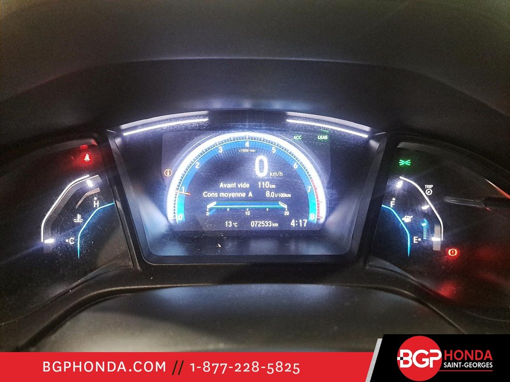 Honda Civic Sedan LX 6 VITESSES 2019 à Saint-Georges, Québec - 14 - w1024h768px