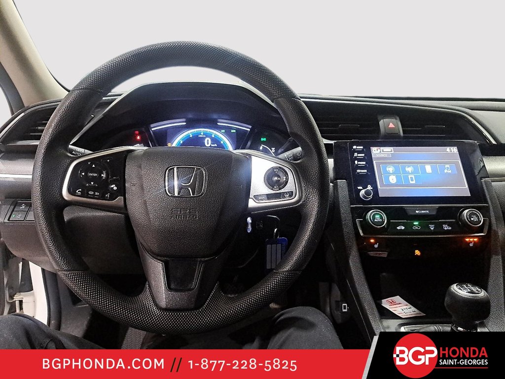 Honda Civic Sedan LX 6 VITESSES 2019 à Saint-Georges, Québec - 10 - w1024h768px