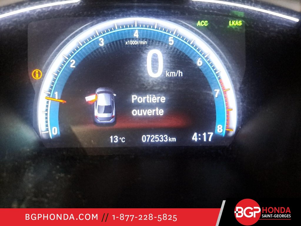 Honda Civic Sedan LX 6 VITESSES 2019 à Saint-Georges, Québec - 13 - w1024h768px
