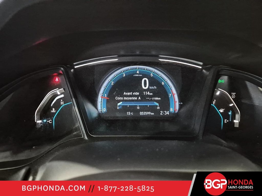 Honda Civic Sedan LX 6 VITESSES 2020 à Saint-Georges, Québec - 17 - w1024h768px