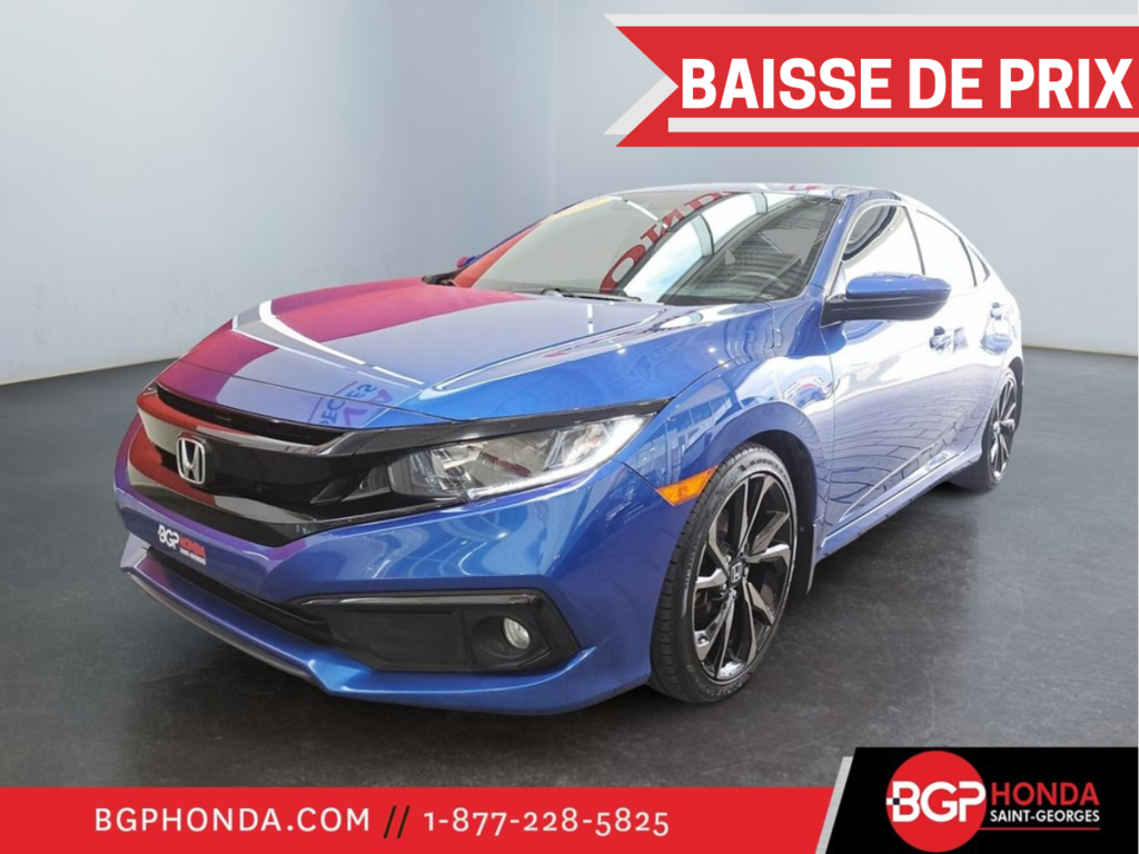 Honda Civic Sedan Sport 2021 à Saint-Georges, Québec - 1 - w1024h768px