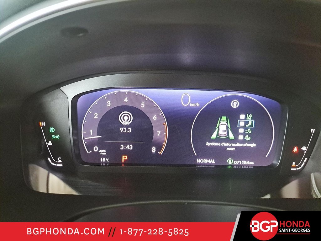 Honda Civic Sedan TOURING 2022 à Saint-Georges, Québec - 15 - w1024h768px