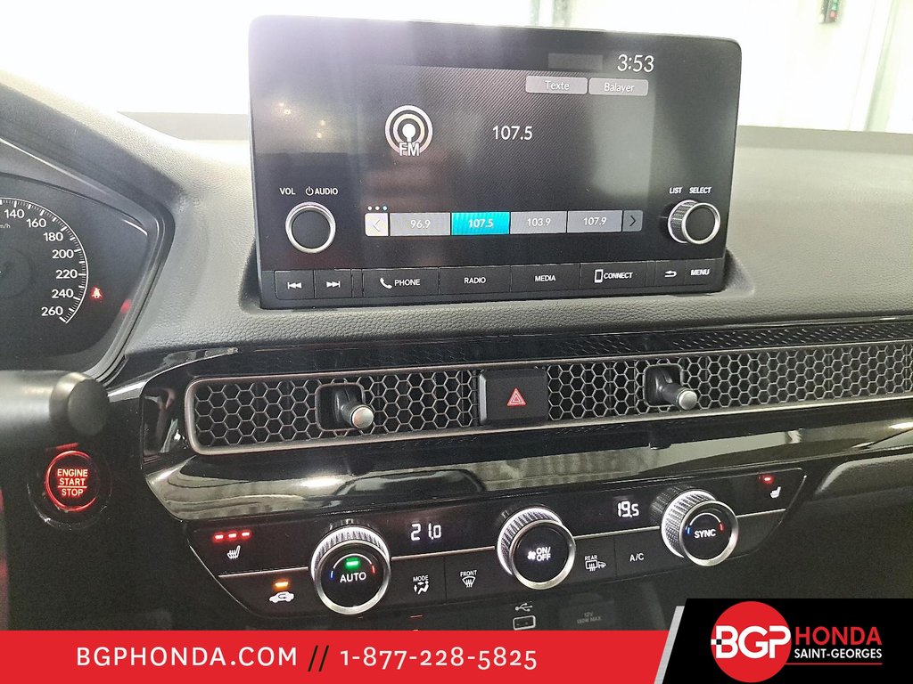 2022 Honda Civic Sedan EX in Saint-Georges, Quebec - 16 - w1024h768px