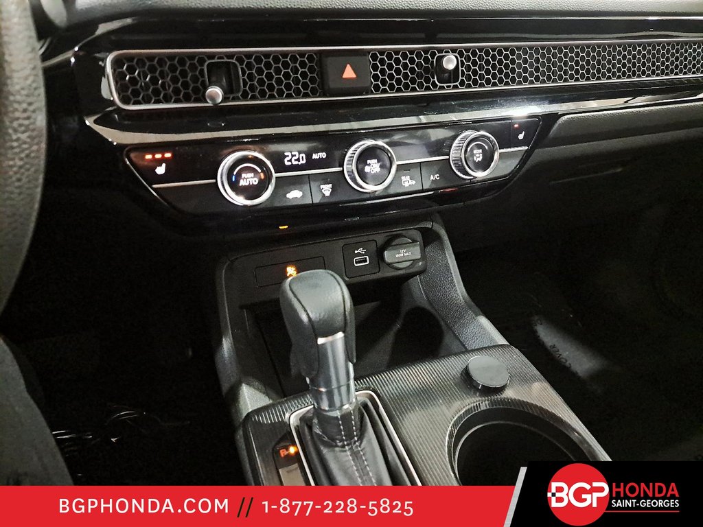 Honda Civic Sedan LX CVT 2022 à Saint-Georges, Québec - 14 - w1024h768px