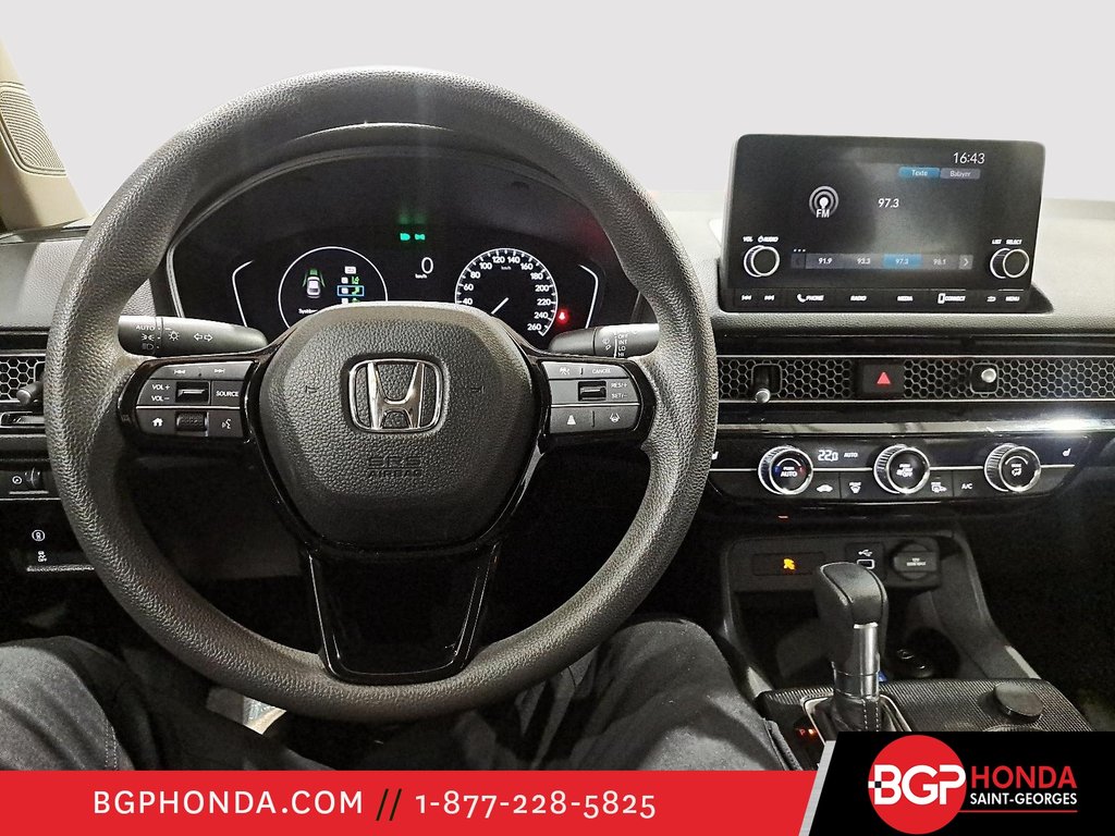 Honda Civic Sedan LX CVT 2022 à Saint-Georges, Québec - 10 - w1024h768px