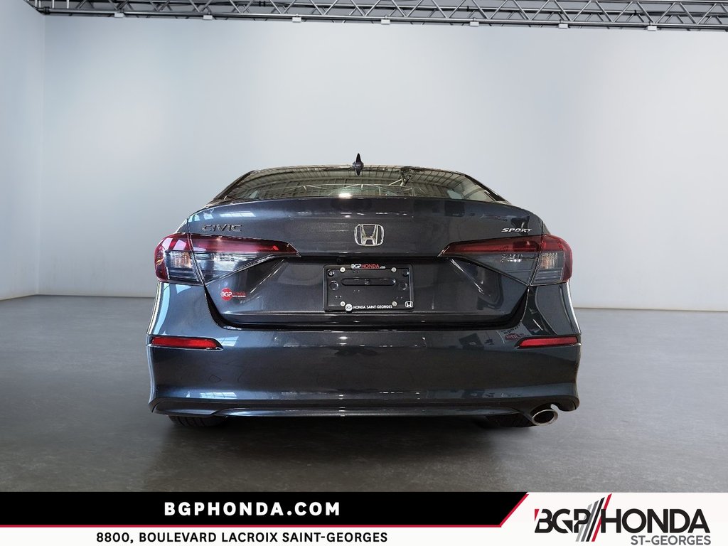 Honda Civic Sedan SPORT 2025 à Saint-Georges, Québec - 3 - w1024h768px