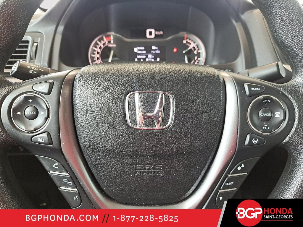 2019 Honda Ridgeline SPORT in Saint-Georges, Quebec - 12 - w1024h768px