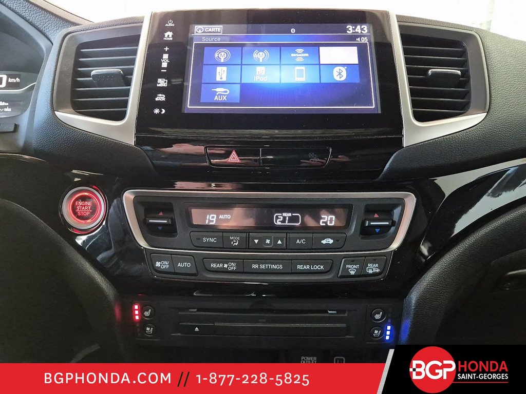 Honda Ridgeline BLACK EDITION 2019 à Saint-Georges, Québec - 19 - w1024h768px