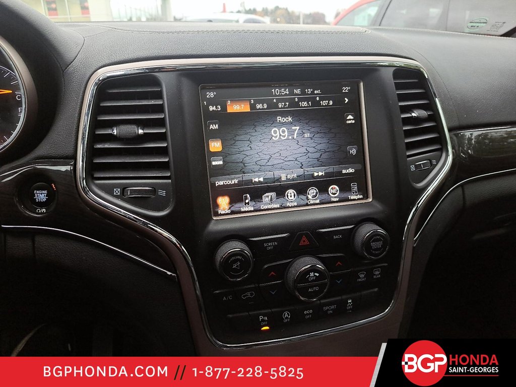 2017 Jeep Grand Cherokee OVERLAND in Saint-Georges, Quebec - 15 - w1024h768px