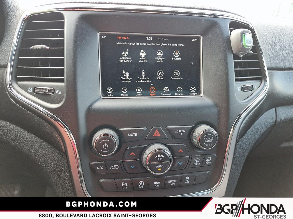 2018 Jeep Grand Cherokee LAREDO in Saint-Georges, Quebec - 16 - w1024h768px