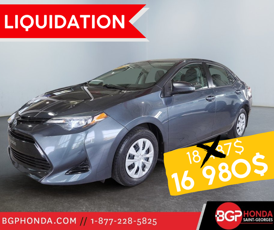 Toyota Corolla LE 2018 à Saint-Georges, Québec - 1 - w1024h768px