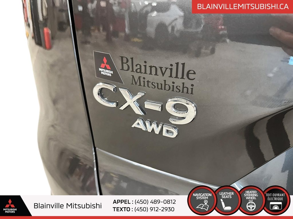 CX-9 GT AWD + CUIR + NAVI + CAMERA 360 2023 à Brossard, Québec - 9 - w1024h768px