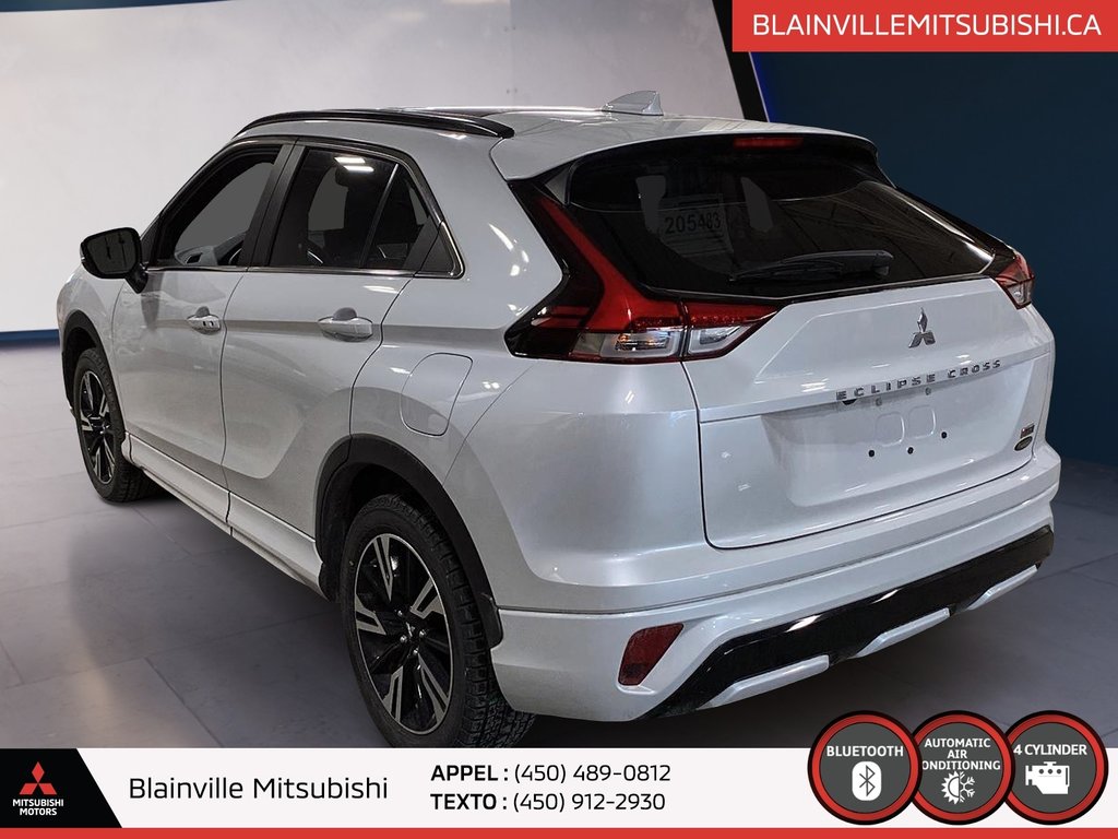 2023  ECLIPSE CROSS GT S-AWC + TOIT PANO. + CUIR + VOLANT CHAUFFANT in Brossard, Quebec - 4 - w1024h768px