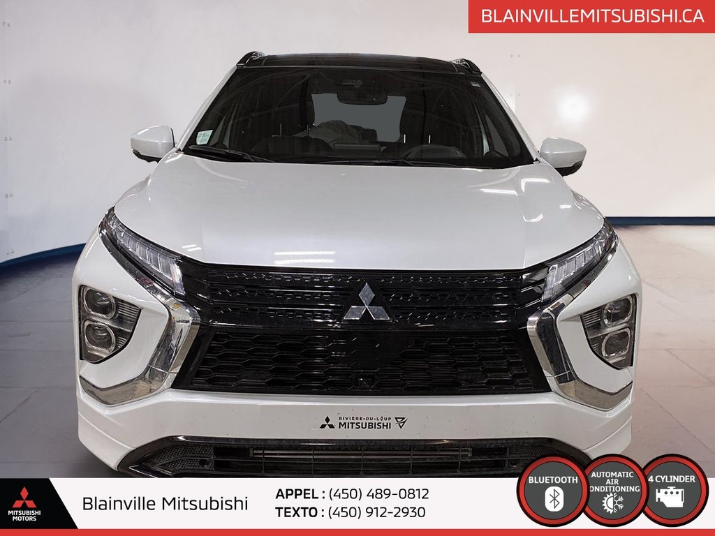 2023  ECLIPSE CROSS GT S-AWC + TOIT PANO. + CUIR + VOLANT CHAUFFANT in Brossard, Quebec - 2 - w1024h768px
