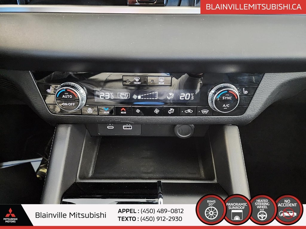 2023  Outlander SEL S-AWC + NAV + CUIR + 7 PASS. + HAYON M. LIBRE in Brossard, Quebec - 26 - w1024h768px