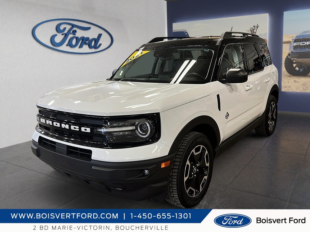 Ford Bronco Sport Outer Banks 2021 à Boucherville, Québec - 1 - w1024h768px
