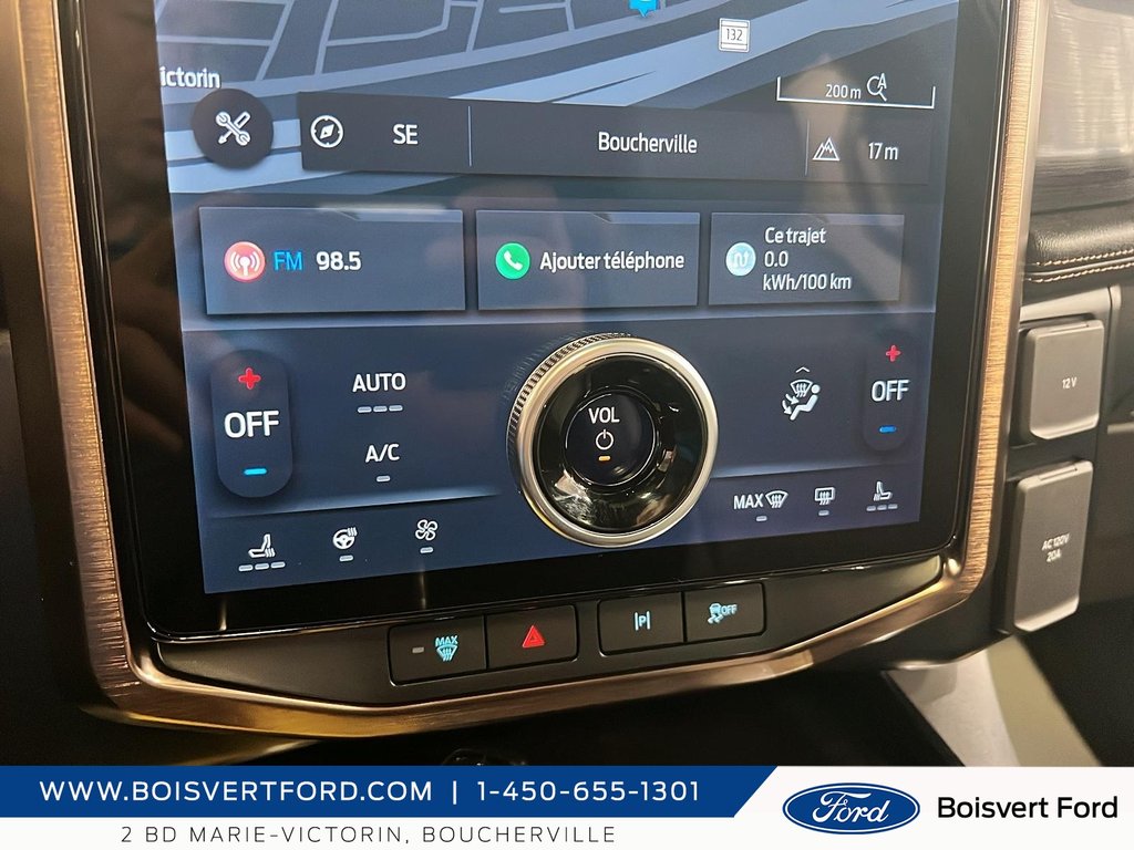 Ford F-150 Lightning Lariat full 2023 à Boucherville, Québec - 19 - w1024h768px
