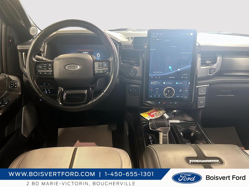 Ford F-150 Lightning Éditions platinum full 2023 à Boucherville, Québec - 9 - w1024h768px