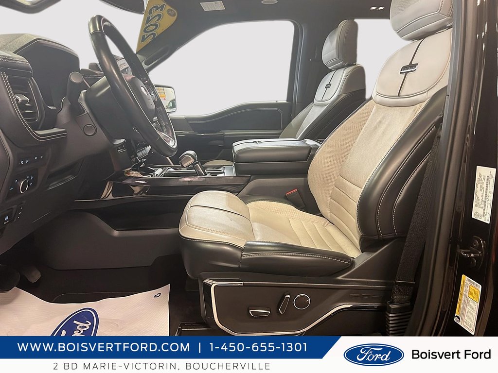 Ford F-150 Lightning Éditions platinum full 2023 à Boucherville, Québec - 8 - w1024h768px