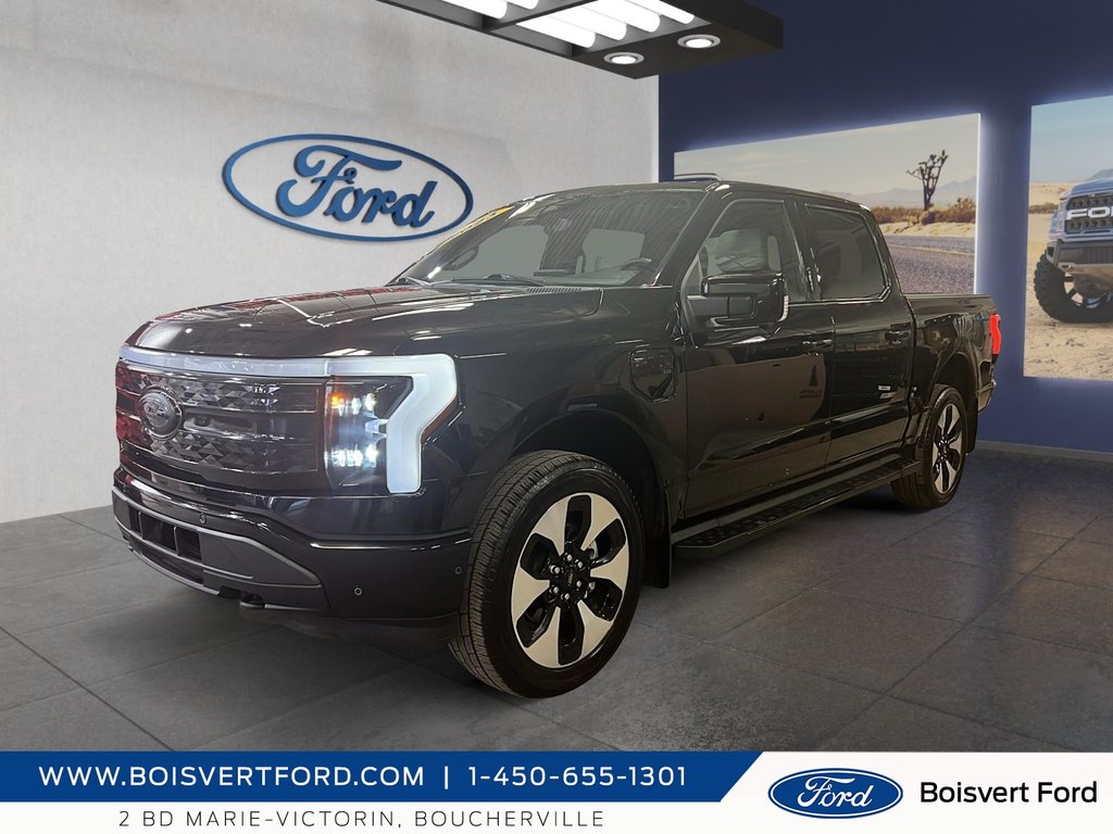 Ford F-150 Lightning Version Platinum 2023 à Boucherville, Québec - 1 - w1024h768px
