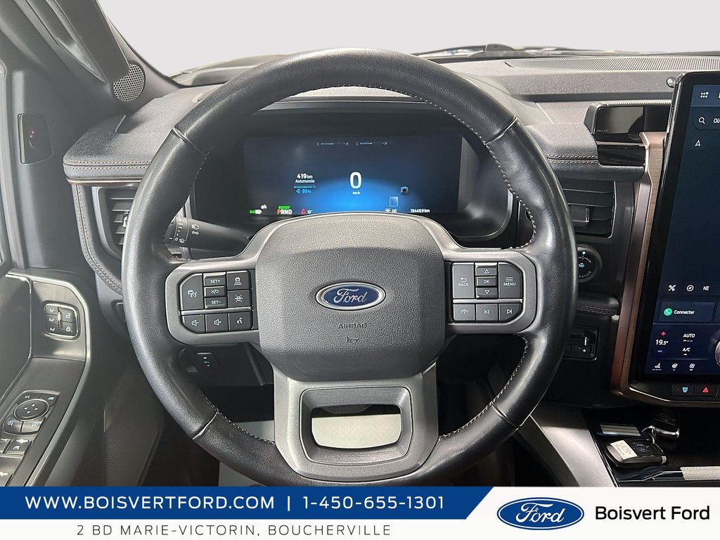 Ford F-150 Lightning Lariat full 2023 à Boucherville, Québec - 11 - w1024h768px