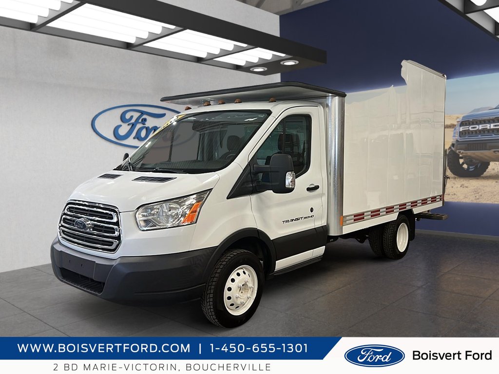 2018 Ford Transit Chassis Cab 350 cube 12 pieds in Boucherville, Quebec - 1 - w1024h768px