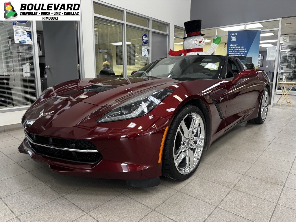 Chevrolet CORVETTE STINGRAY Z51 2LT 2018 à Rimouski, Québec - 1 - w1024h768px