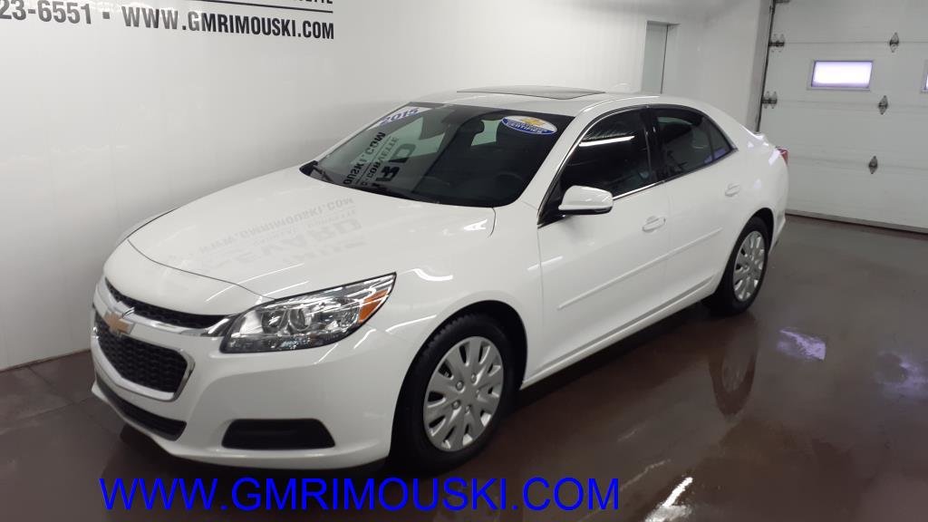Boulevard Chevrolet Buick Gmc 2015 Chevrolet Malibu Lt Toit Ouvrant B90701a