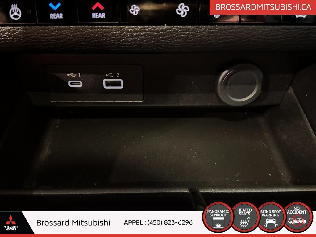 2023  Outlander SE S-AWC / TOIT PANO / HAYON ÉLECTRIQUE / CARPLAY in Brossard, Quebec - 24 - w1024h768px