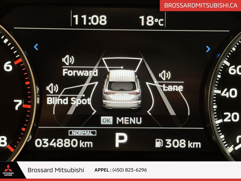 Outlander SE S-AWC / VOLANT CHAUFFANT / MAGS / CARPLAY 2023 à Brossard, Québec - 27 - w1024h768px