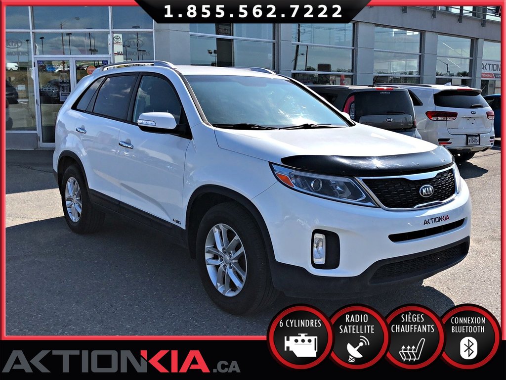 2015 Kia SORENTO LX V6 AWD d'occasion à RouynNoranda Inventaire d