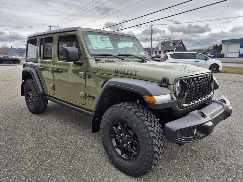 2025 Jeep WRANGLER 4-Door WILLYS in Carleton, Quebec - 3 - w1024h768px