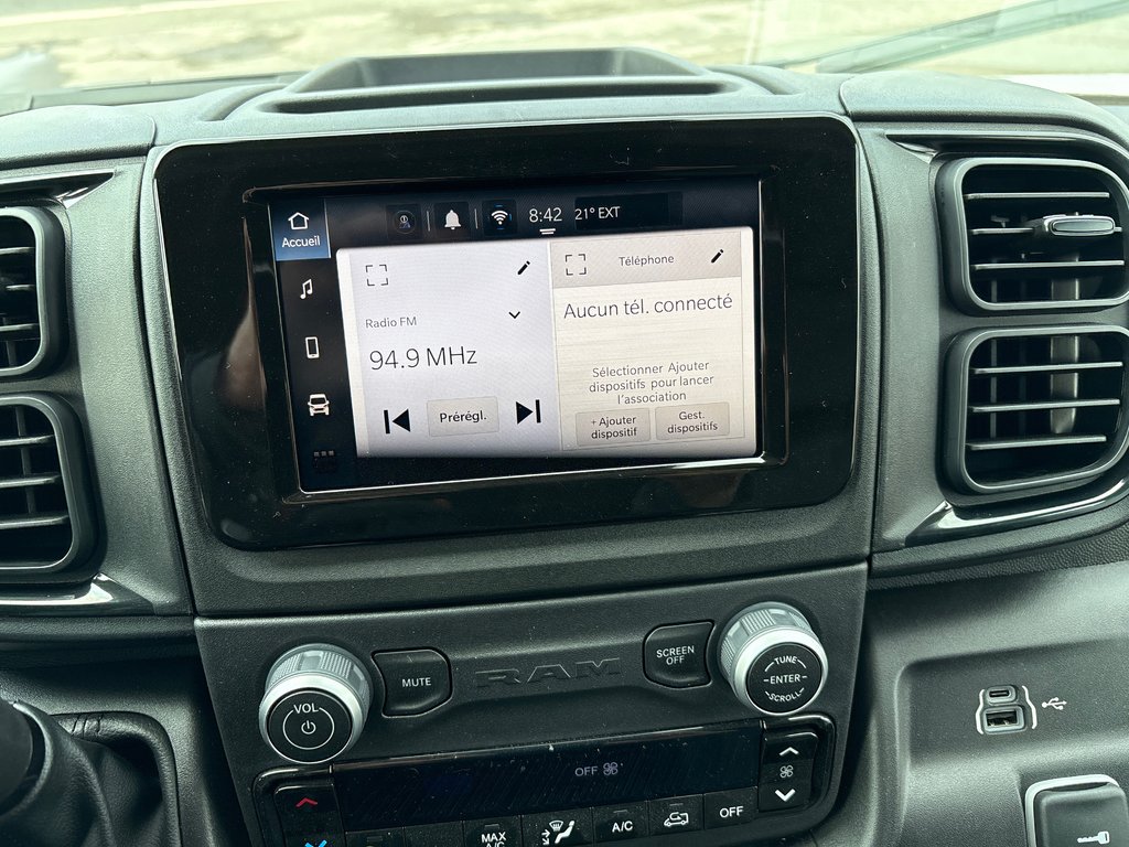 2025 Ram PROMASTER CARGO VAN 2500 TRADESMAN W/ PASS SEAT in Carleton, Quebec - 16 - w1024h768px