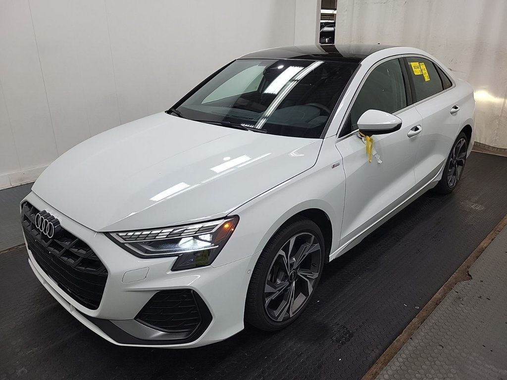 2025 Audi A3 Sedan Progressiv S-Line Quattro in St-Jean-Sur-Richelieu, Quebec - 1 - w1024h768px