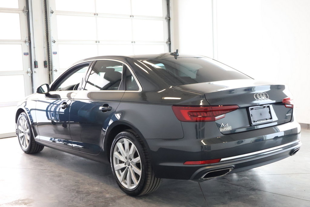 Audi A4 Sedan Komfort Quattro - Toit-Ouvrant - Cuir 2019 à St-Jean-Sur-Richelieu, Québec - 5 - w1024h768px