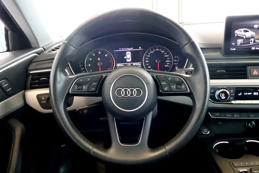 Audi A4 Sedan Komfort Quattro - Toit-Ouvrant - Cuir 2019 à St-Jean-Sur-Richelieu, Québec - 12 - w1024h768px