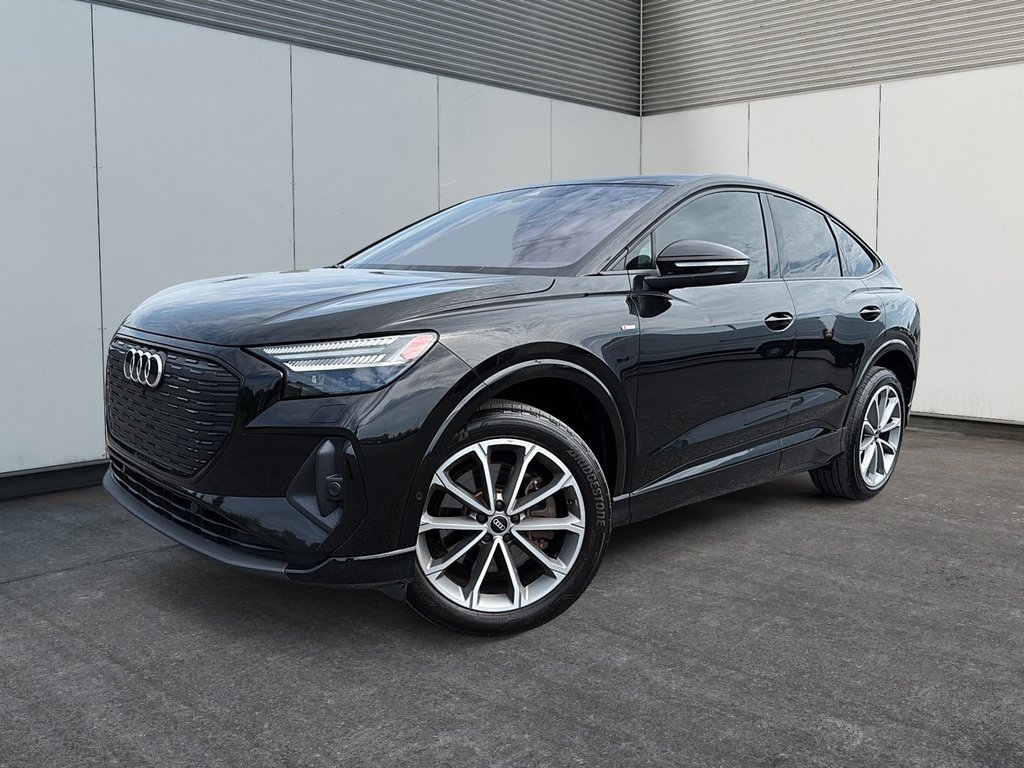 Audi Q4 e-tron Sportback Sportback Quattro 50 S-Line 2023 à St-Jean-Sur-Richelieu, Québec - 1 - w1024h768px