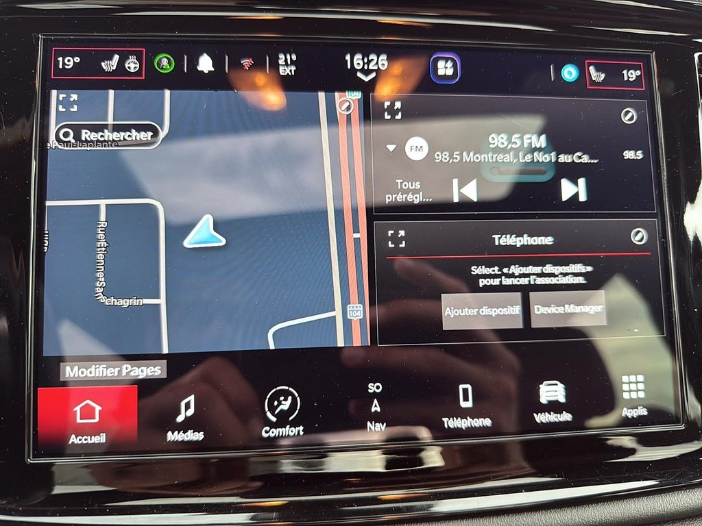 Dodge Durango GT Plus 4X4 ENS. BLACKTOP - TOIT - GPS 2023 à St-Jean-Sur-Richelieu, Québec - 19 - w1024h768px