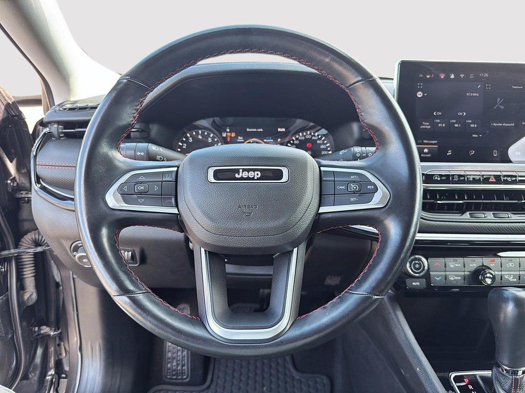 Jeep Compass Trailhawk 4x4 - Cuir 2022 à St-Jean-Sur-Richelieu, Québec - 12 - w1024h768px