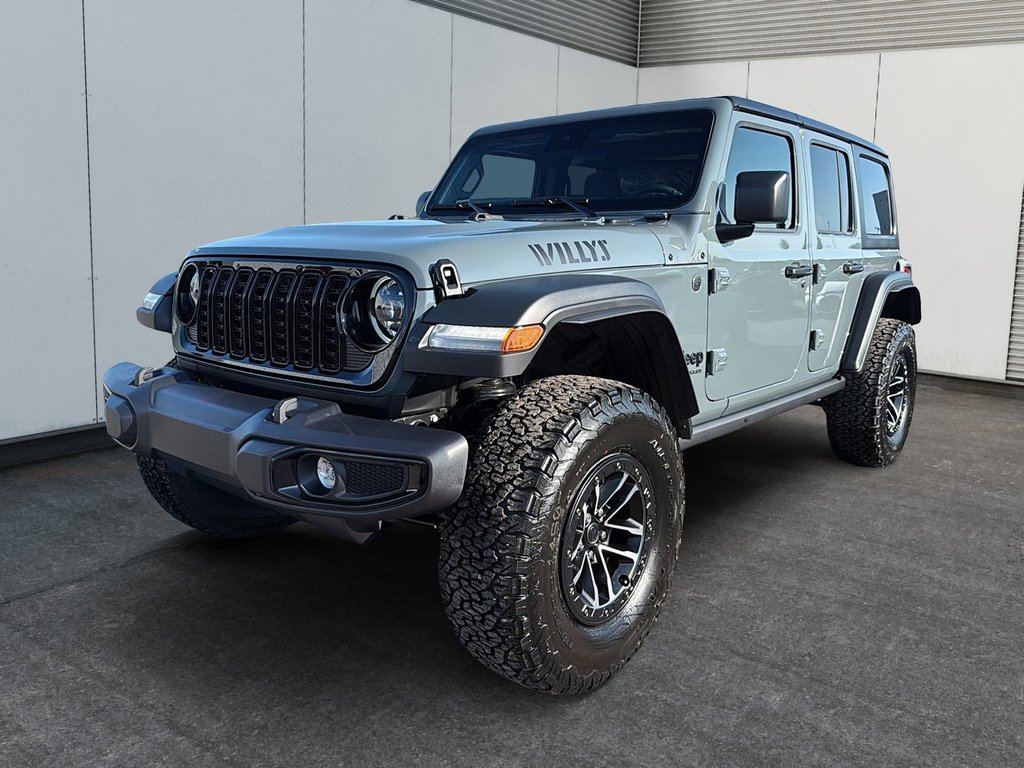 2025 Jeep WRANGLER 4-Door WILLYS in St-Jean-Sur-Richelieu, Quebec - 1 - w1024h768px