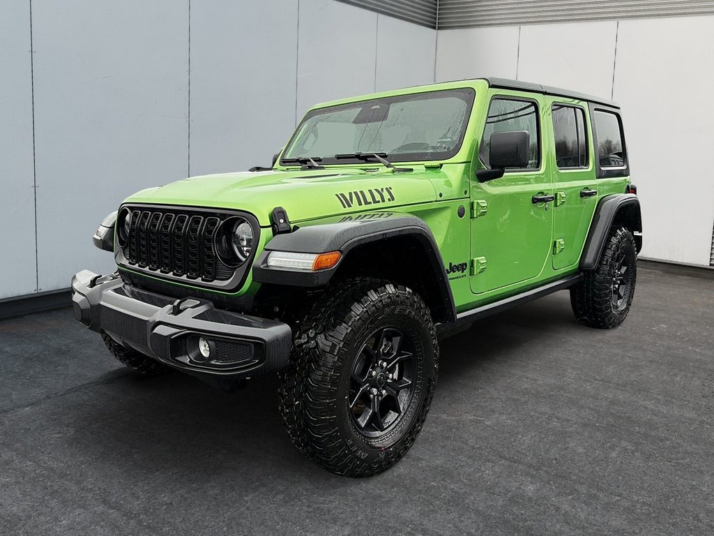 Jeep Wrangler 4-Door WILLYS 2026 à St-Jean-Sur-Richelieu, Québec - 1 - w1024h768px