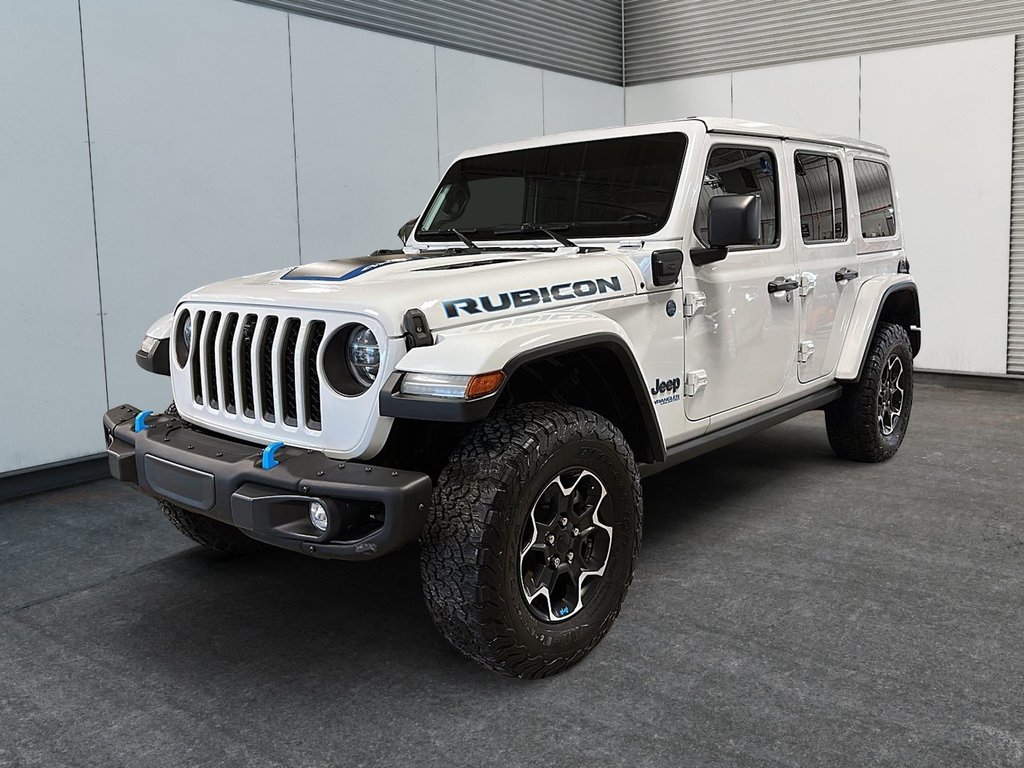 2022 Jeep Wrangler 4XE Unlimited Rubicon UNLIMITED RUBICON CUIR in St-Jean-Sur-Richelieu, Quebec - 1 - w1024h768px