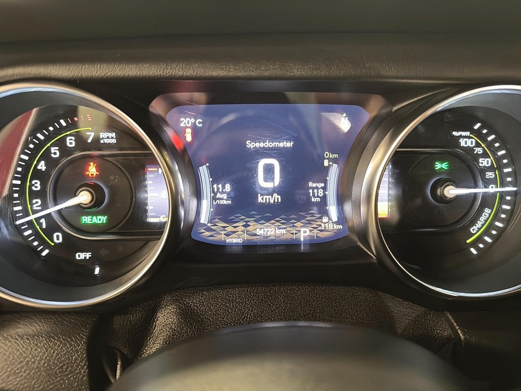 Jeep Wrangler 4xe Unlimited Sahara Sky-One Touch 2021 à St-Jean-Sur-Richelieu, Québec - 13 - w1024h768px