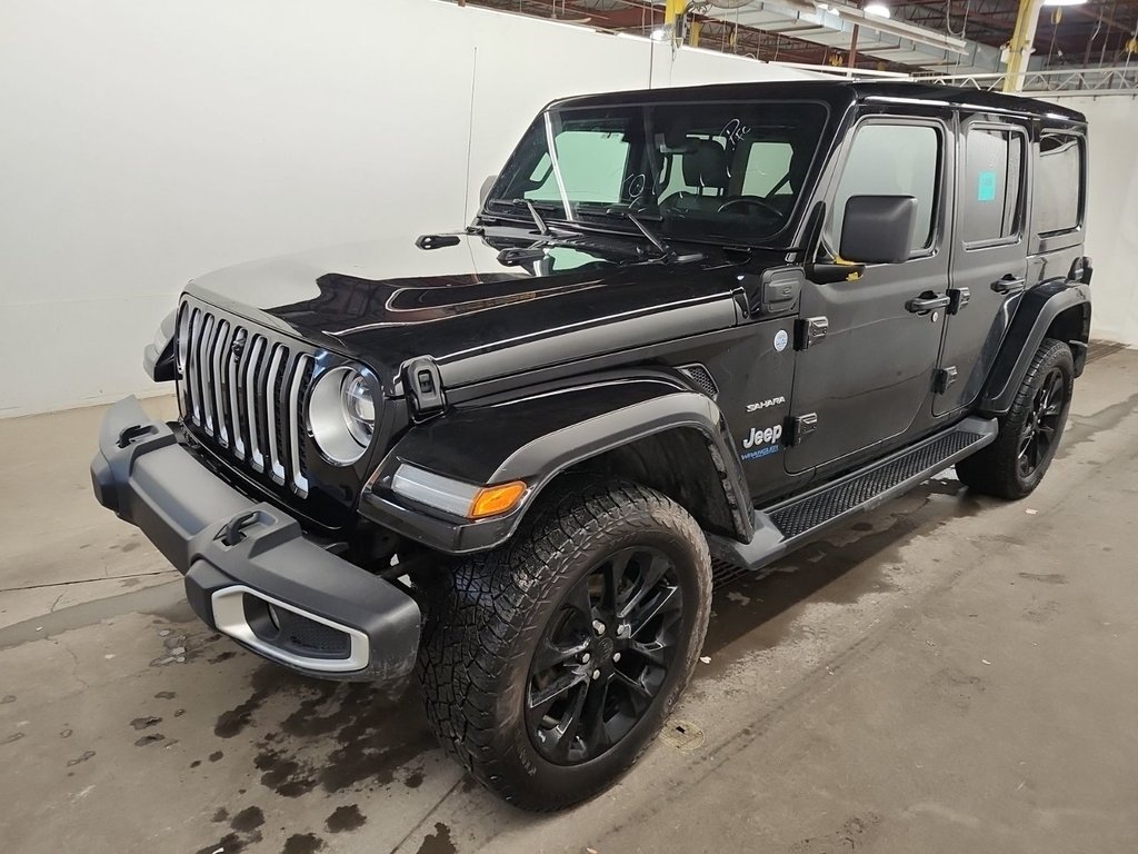 2021 Jeep Wrangler 4xe Unlimited Sahara Sky-One Touch in St-Jean-Sur-Richelieu, Quebec - 1 - w1024h768px