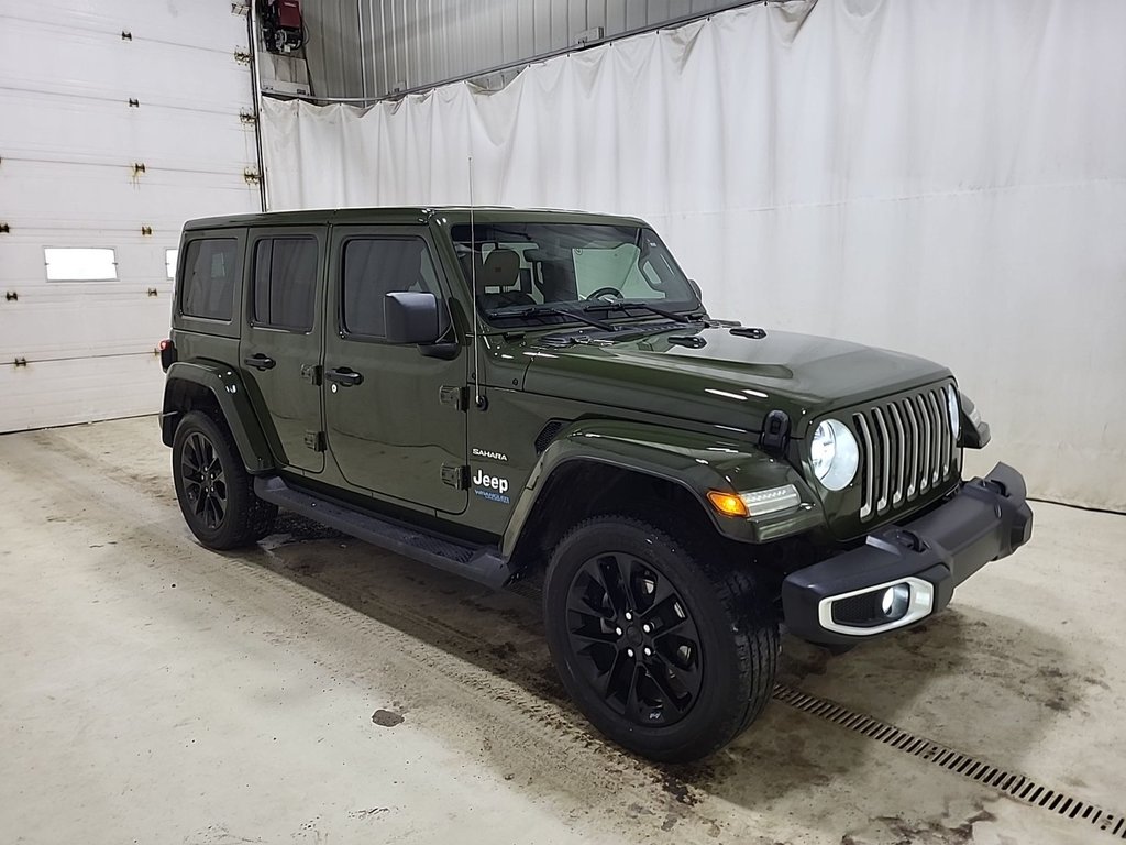 2021 Jeep Wrangler 4xe Unlimited Sahara DEUX TOITS INCLUS in St-Jean-Sur-Richelieu, Quebec - 4 - w1024h768px