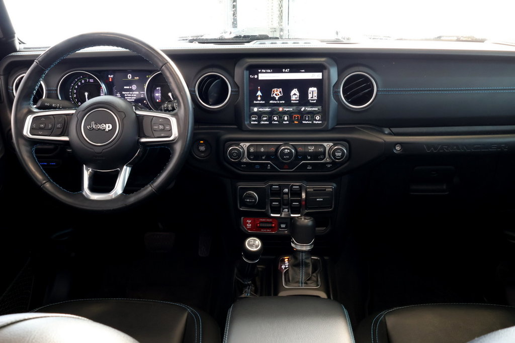 2022 Jeep Wrangler 4xe Unlimited Rubicon 4XE SKY ONE-TOUCH ELECTRIQUE! in St-Jean-Sur-Richelieu, Quebec - 9 - w1024h768px