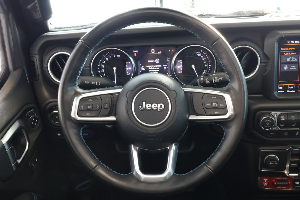 2022 Jeep Wrangler 4xe Unlimited Rubicon 4XE SKY ONE-TOUCH ELECTRIQUE! in St-Jean-Sur-Richelieu, Quebec - 10 - w1024h768px