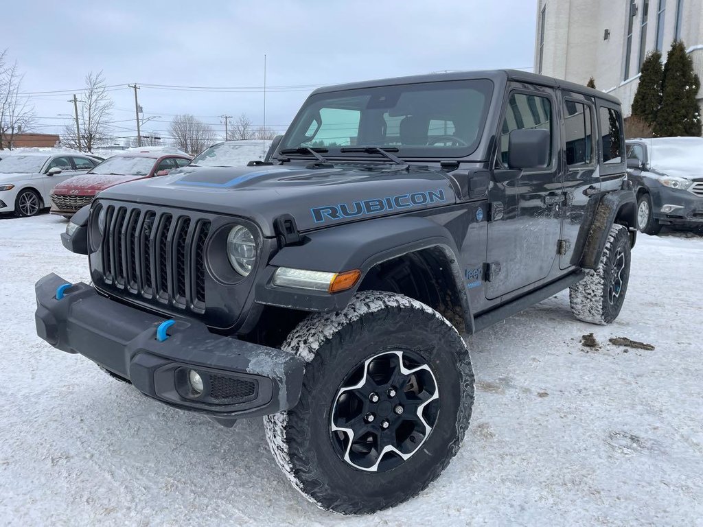 2022 Jeep Wrangler 4xe Unlimited Rubicon 4XE Branchable in St-Jean-Sur-Richelieu, Quebec - 1 - w1024h768px