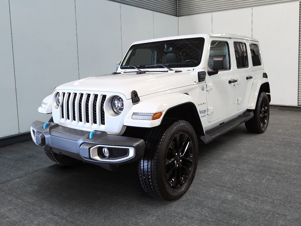 Jeep Wrangler 4xe UNLIMITED SAHARA | TOIT SKY ONE TOUCH 2022 à St-Jean-Sur-Richelieu, Québec - 1 - w1024h768px